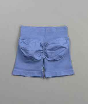 HISTELLO Seamless Biker Shorts Dames - Low Waist Scrunch Butt voor Fitness & Yoga