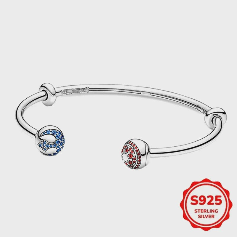 925 Sterling Zilver Star Wars Bedel Armband - Unieke Charms voor Fans