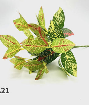 Zijden Schildpadblad Plantenbladeren - Kunstmatige Dieffenbough Decoratie voor Woonkamer