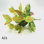 Zijden Schildpadblad Plantenbladeren - Kunstmatige Dieffenbough Decoratie voor Woonkamer