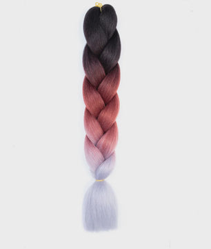 24 Inch Jumbo Braiding Hair Synthetisch Haar Ombre Crochet Braid Extensions voor Dames