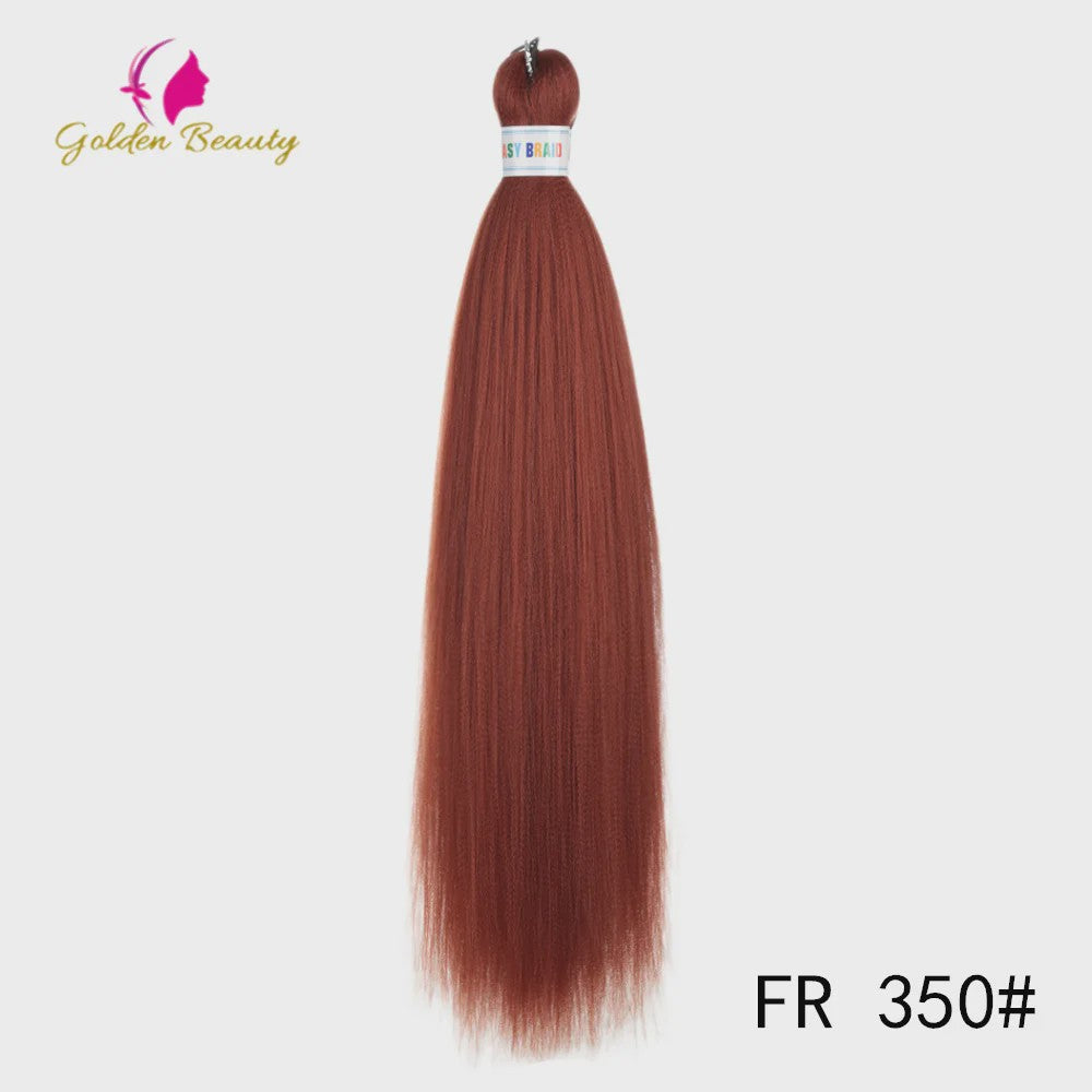 26 Inch Ombre Kleuren Vlechtsel Haar Synthetisch Pre-stretched Jumbo Braids Haar voor Cosplay & Pruiken