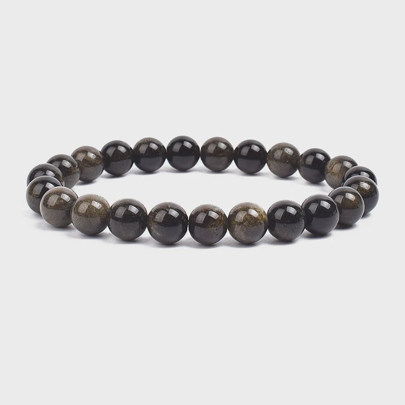 Natuurstenen Kralen Armband - Amethist, Aquamarijn, Jade & meer