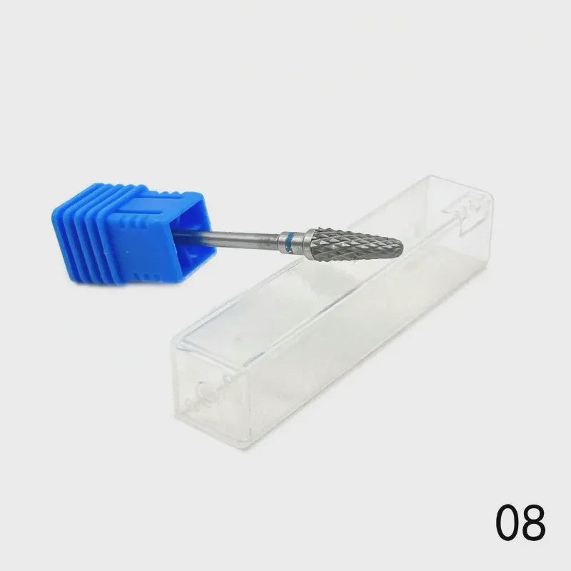 Professionele Tungsten Carbide Nagelboor Bits Set - 33 Stijlen voor Manicure & Pedicure