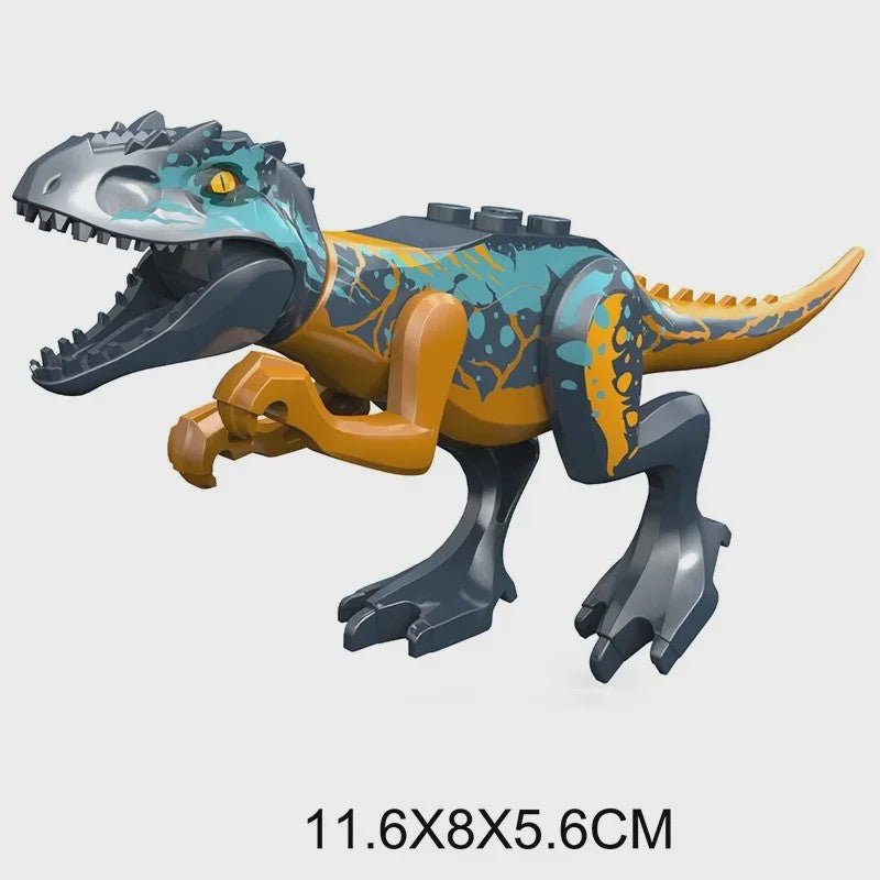 Grote Dinosaurus Bouwstenen Set - T-Rex, Velociraptor & Meer - Speelgoed voor Kinderen