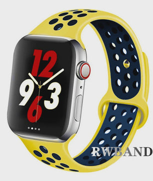 Ademende Sportband voor Apple Watch (38-49mm) - Comfortabele Vervangingsband