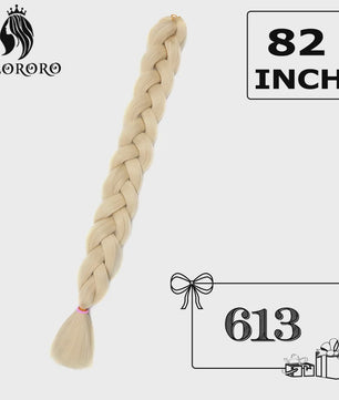 Alororo Jumbo Braids Haarverlenging - 82 Inch Synthetisch Hittebestendig Vlecht Haar