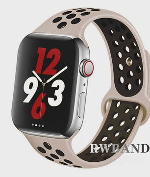 Ademende Sportband voor Apple Watch (38-49mm) - Comfortabele Vervangingsband
