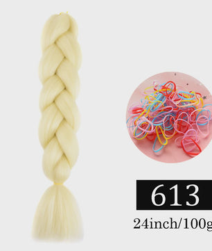 24 Inch Jumbo Braids Haarverlenging - Synthetisch Vlechtkapsel met Ombre Kleuren
