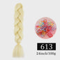 24 Inch Jumbo Braids Haarverlenging - Synthetisch Vlechtkapsel met Ombre Kleuren