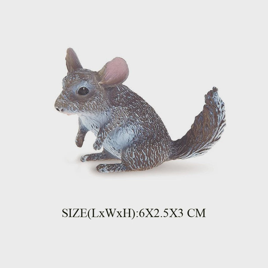 Realistische Dierenfiguren Collectie: Knaagdieren & Wilde Dieren