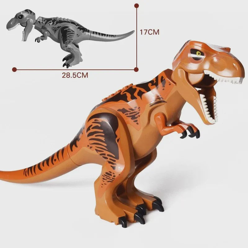 Grote Dinosaurus Bouwstenen Set - T-Rex, Velociraptor & Meer - Speelgoed voor Kinderen