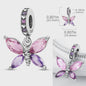 925 Sterling Zilveren Bedel: Vlinder & Vuurvliegje - DIY Sieraden voor Armband & Ketting