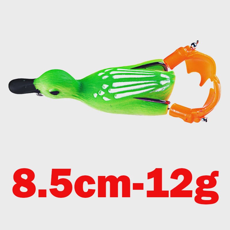 Realistische Eenden Vissen Lokaas - 8.5cm, 12g - Perfect voor Baars, Karper & Snoek