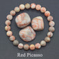Natuurlijke Blauwe Apatite Kralen Armband - Reiki Energie & Gezondheid