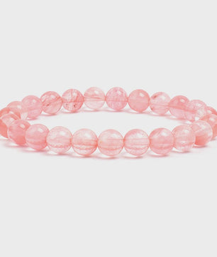 Natuurstenen Kralen Armband - Amethist, Aquamarijn, Jade & meer