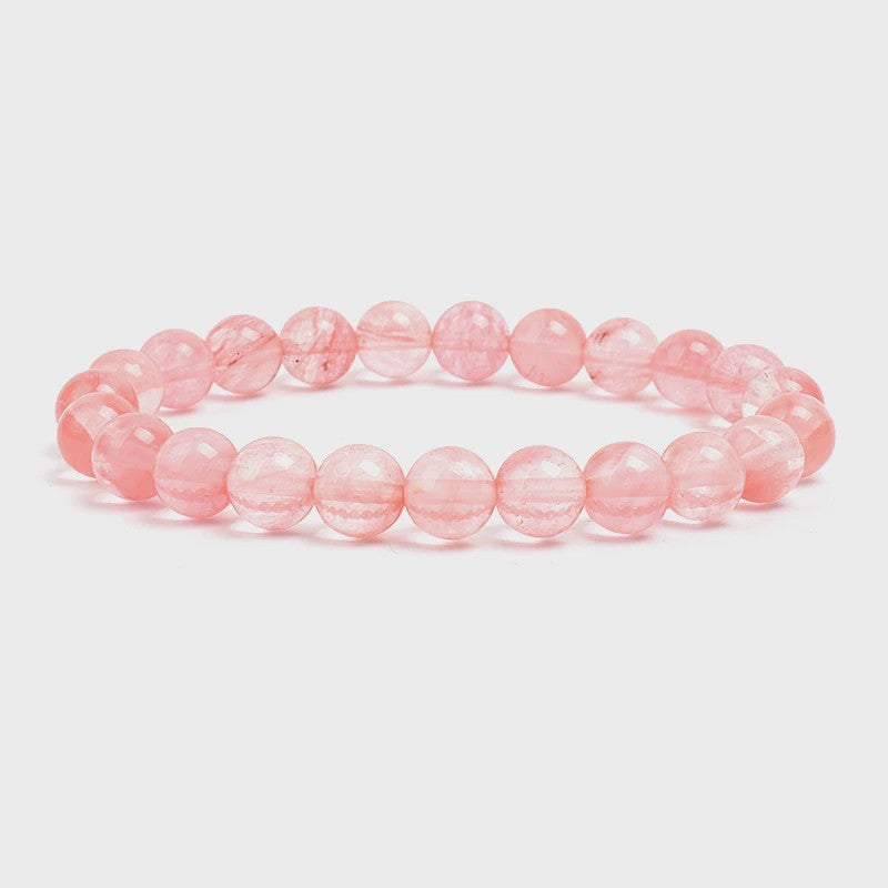 Natuurstenen Kralen Armband - Amethist, Aquamarijn, Jade & meer