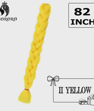Alororo Jumbo Braids Haarverlenging - 82 Inch Synthetisch Hittebestendig Vlecht Haar