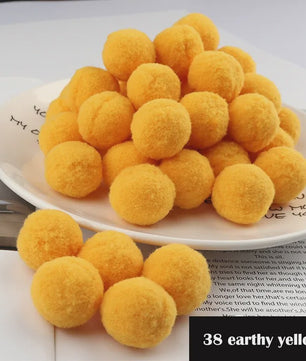 Mix van Zachte Pompoms (8-30mm) voor Knutselen, Decoratie & Speelgoed