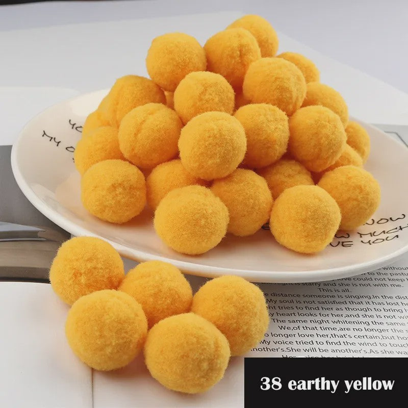 Mix van Zachte Pompoms (8-30mm) voor Knutselen, Decoratie & Speelgoed