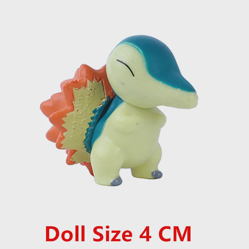 Pokemon Actiefiguren Set (4-9 cm) - Pikachu, Gengar, Eevee & meer - Cadeau & Verzamelen