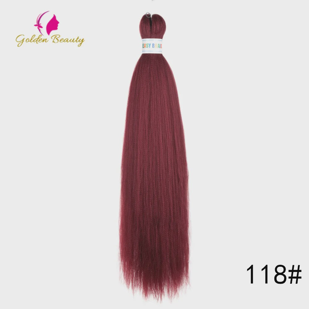 26 Inch Ombre Kleuren Vlechtsel Haar Synthetisch Pre-stretched Jumbo Braids Haar voor Cosplay & Pruiken