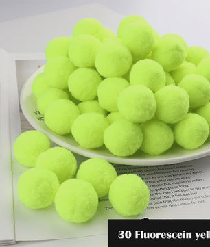 Mix van Zachte Pompoms (8-30mm) voor Knutselen, Decoratie & Speelgoed
