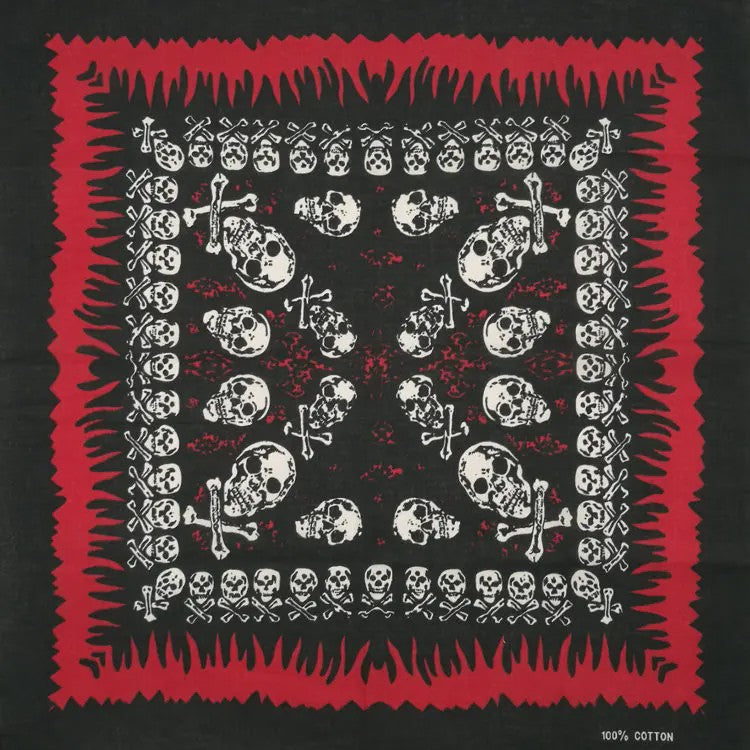 Skull Bandana Katoen - Hip Hop Stijl Hoofddoek & Accessoire