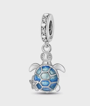 925 Sterling Zilver Oceaan Serie Bedel - DIY Armband Bedeltje voor Dames