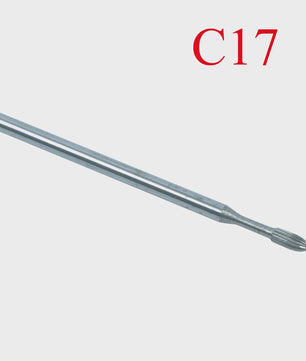 Professionele Wolframcarbide Nagelboor Bit Set - Voor Manicure & Tandheelkunde