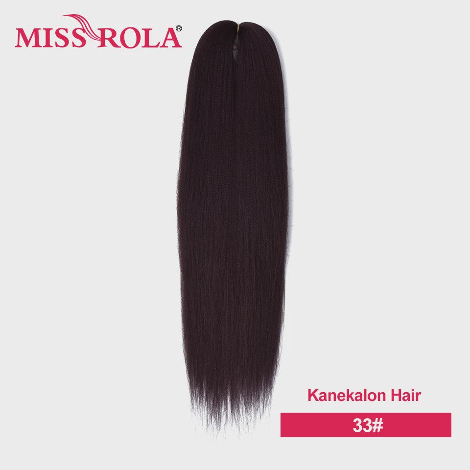 Miss Rola Jumbo Braiding Hair - Pre-stretched Kanekalon voor Twists & Braids (26-30 inch)
