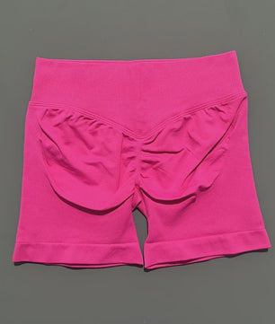 Dames High Waist Push-up Sportshorts - Perfect voor Fitness, Yoga & Workout
