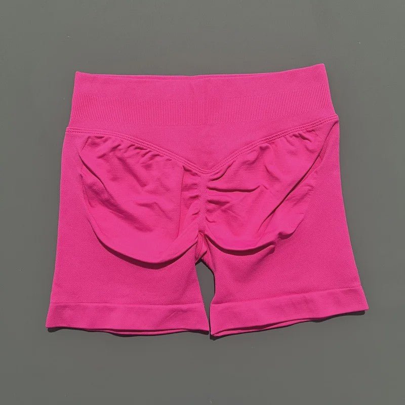 Dames High Waist Push-up Sportshorts - Perfect voor Fitness, Yoga & Workout