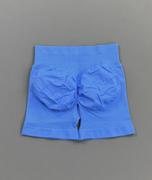 HISTELLO Seamless Biker Shorts Dames - Low Waist Scrunch Butt voor Fitness & Yoga
