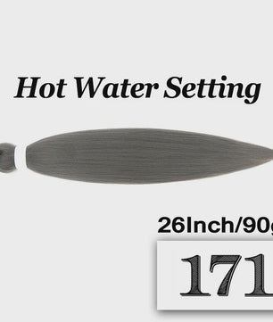 Pre-stretched Braiding Hair 26 Inch - Synthetische Haarverlengingen voor Crochet Braids in Kleuren