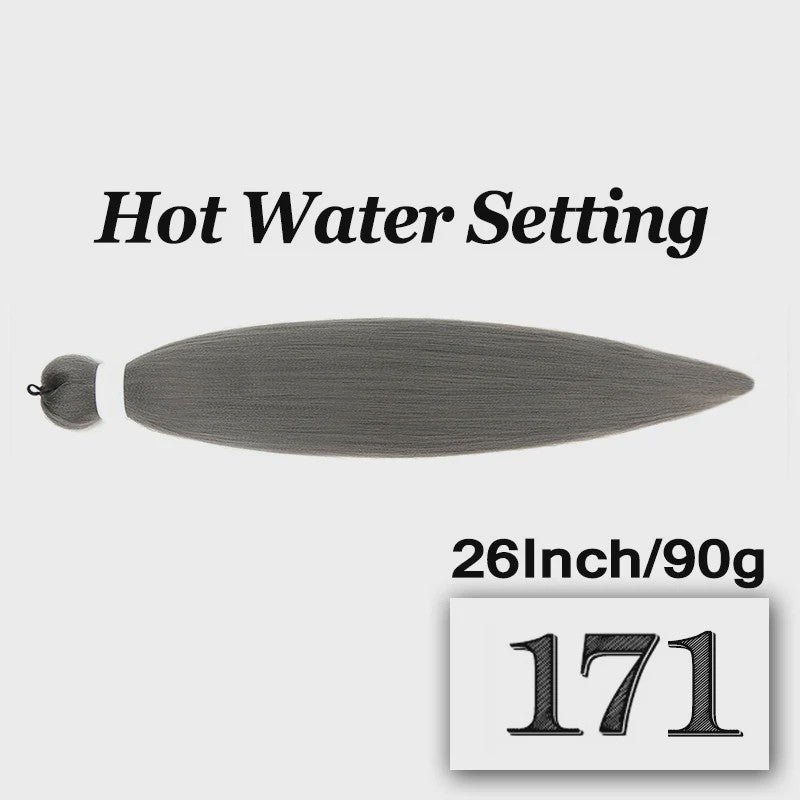 Pre-stretched Braiding Hair 26 Inch - Synthetische Haarverlengingen voor Crochet Braids in Kleuren