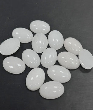 10x Kristal Cabochons Ovaal 13x18mm - Natuurlijke Helende Stenen voor Sieraden Maken