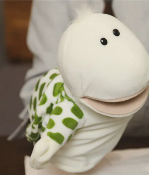 Zachte Pluche Handpoppen - Educatief Speelgoed voor Baby's en Kinderen (Diverse Dieren)