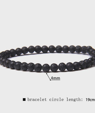 Natuursteen Armband met Kwarts, Kattenoog, Jades & Aquamarijn Kralen - Stretch Bangle voor Dames & Heren