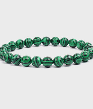 Natuurstenen Kralen Armband - Amethist, Aquamarijn, Jade & meer
