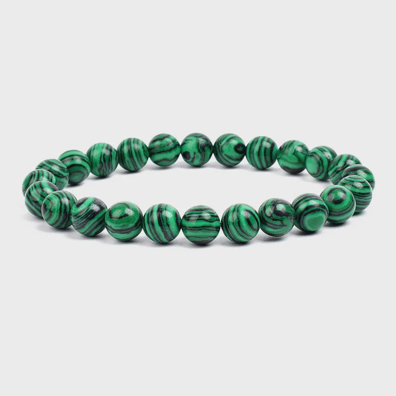 Natuurstenen Kralen Armband - Amethist, Aquamarijn, Jade & meer