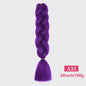 24 Inch Jumbo Braids Haarverlenging - Synthetisch Vlecht Haar in Kleurrijke Tinten