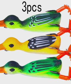 Realistische Eenden Vissen Lokaas - 8.5cm, 12g - Perfect voor Baars, Karper & Snoek