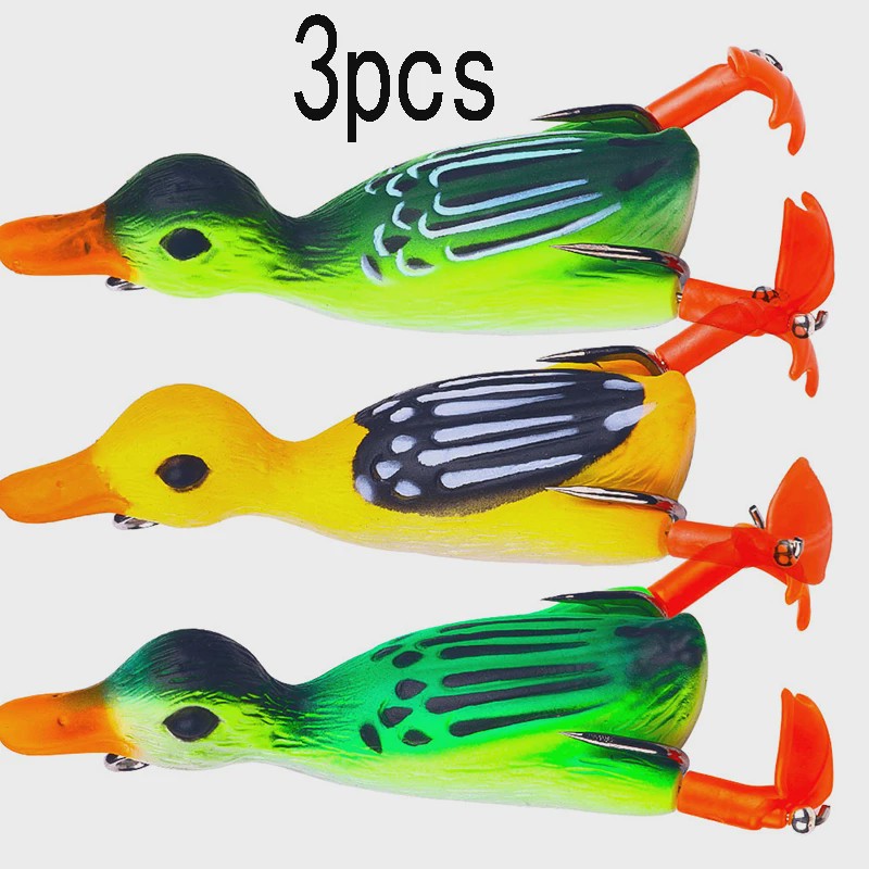 Realistische Eenden Vissen Lokaas - 8.5cm, 12g - Perfect voor Baars, Karper & Snoek
