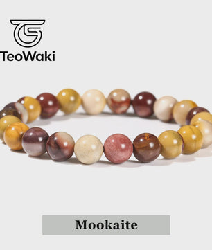 Natuurstenen Armbanden (4-10mm) - Amethist, Tijgeroog & meer - Unisex Reiki Healing