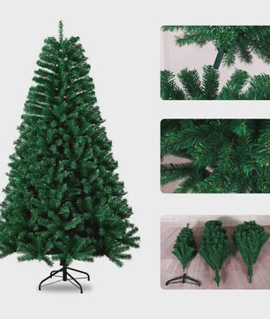 Kunstkerstboom PVC 180cm - Sfeervolle Decoratie voor Kerst en Nieuwjaar