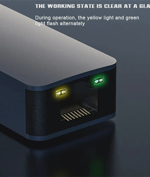 2.5G USB-C naar RJ45 Ethernet Adapter | 2500Mbps Netwerkkaart voor Laptop & PC