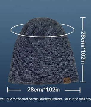Warme Gebreide Beanie Muts voor Heren en Dames - Modieuze Hip-hop Stijl