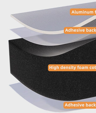 10mm Dikke Auto Isolatie & Geluidsdemping Mat - Zelfklevend DIY