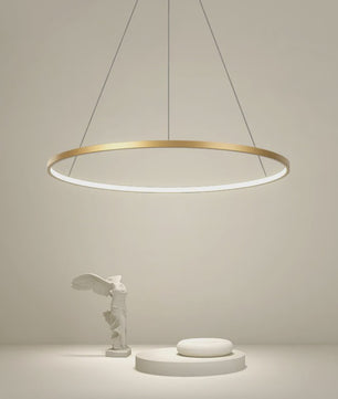 Moderne Ronde LED Plafondlamp Zwart/Wit - Dimbaar Hanglamp voor Keuken en Woonkamer